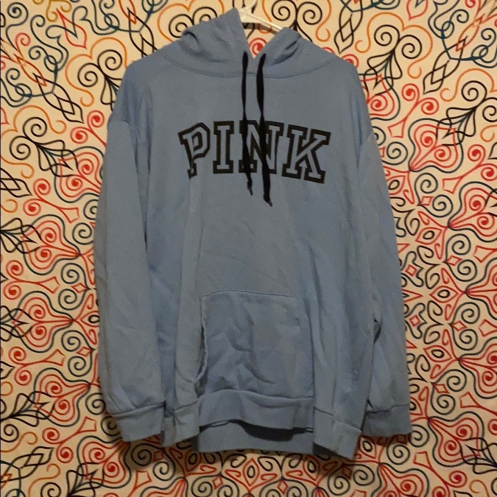 Baby Blue PINK Hoodie
